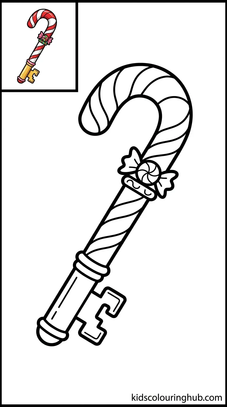 A delicate key featuring symmetrical butterfly wings